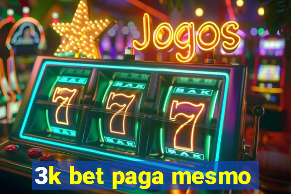 3k bet paga mesmo